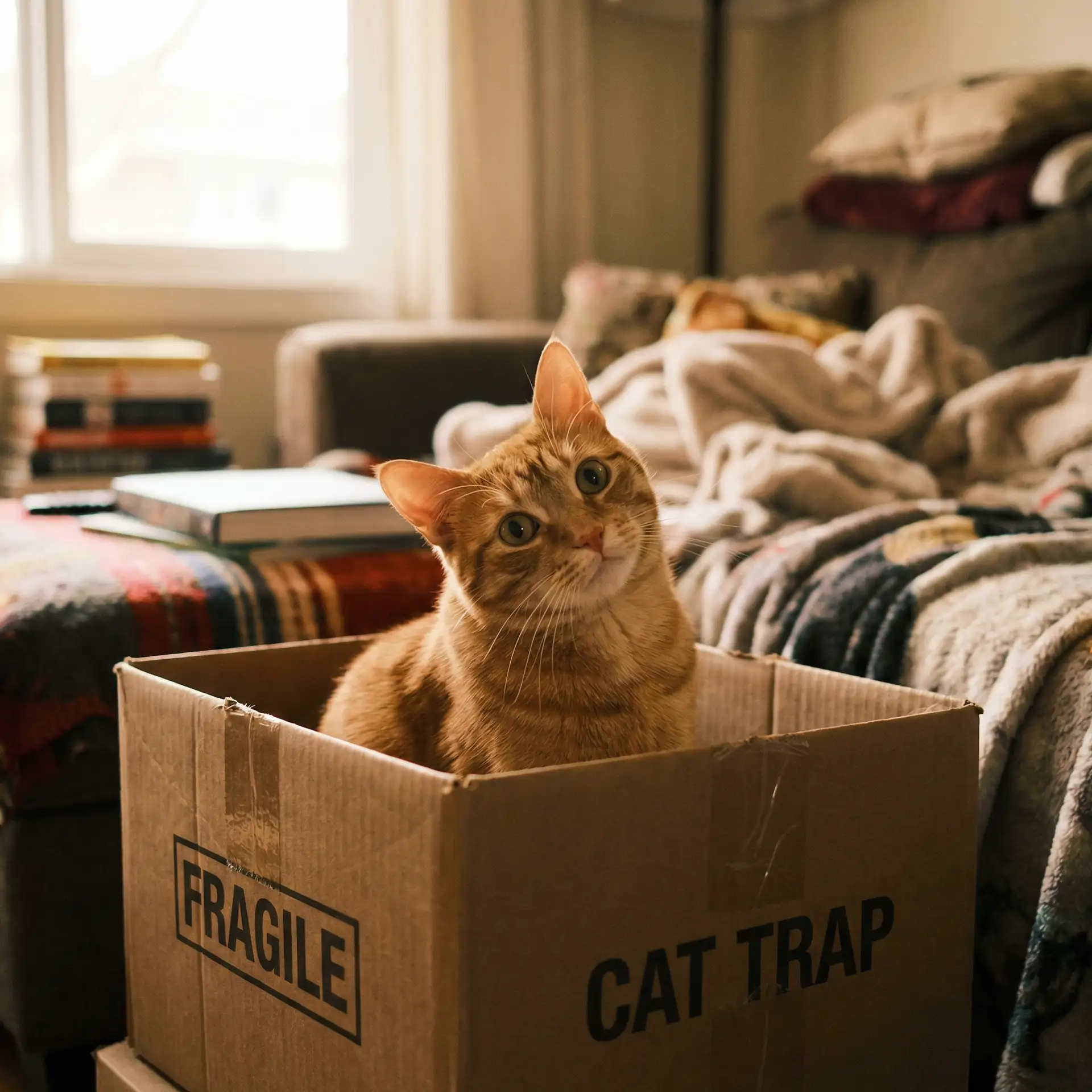 橘猫躲在纸箱里 - real电影完整版百度云